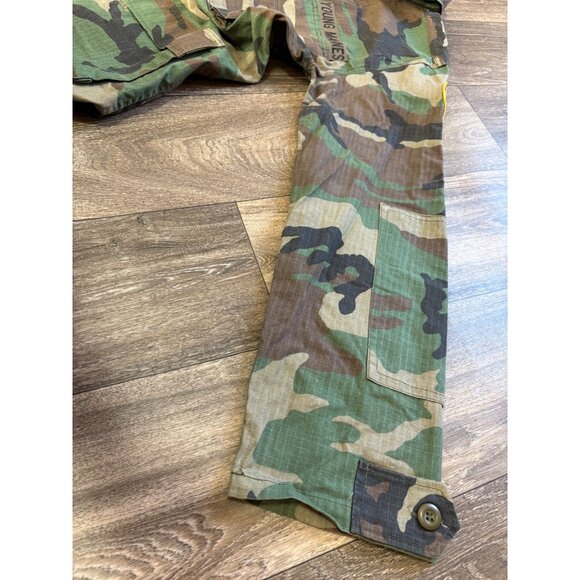 US CAMOUFLAGE MENS JACKET SIZE SMALL-REG YOUNG MARINES MILITARY - Picture 3 of 9